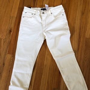 BRAND NEW off-white J. CREW Mercantile jeans.